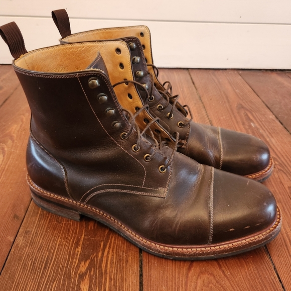 Beckett Simonon Captoe Boots 9.5 - Picture 2 of 8